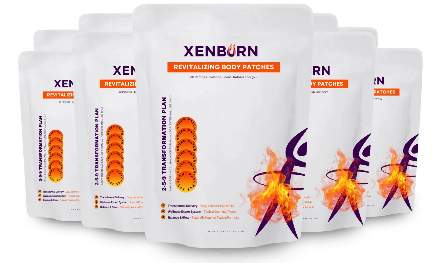 XenBurn 9 Pouch Package